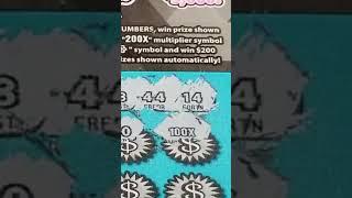 HUGE WINNING Lottery Ticket Scratch Off