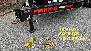 Trailer Security - How To Prevent Trailer Theft - What Works For Me