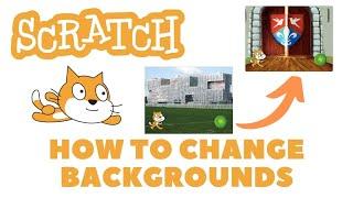 How to change backgrounds in Scratch  Computer Coding Tutorial MIT Scratch Code