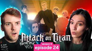 Attack on Titan  Season 4 Episode 24 REACTION
