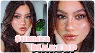 SUNKISSED SUMMER  NATURAL MAKEUP LOOK No Foundation