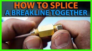 How To Splice a Brake Line Using a Double Flare Union