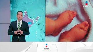 Violan a niña de 8 meses en India  Noticias con Yuriria Sierra