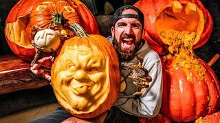 GIANT Pumpkin Carving Contest  OT 19