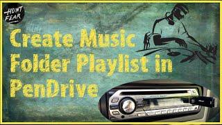 How to Create Music folder playlist in pendrive  Audio file sort  Mp3DirSorter.exe
