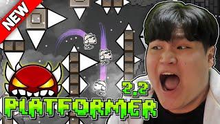 DORAMI vs THE TOWER XXII 100% HARDEST PLATFORMER EXTREME DEMON  Geometry Dash 2.2