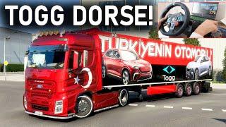  TIRLA TOGG OTOMOBİL TAŞIDIM   ETS 2 MOD Logitech G29