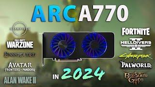 Intel Arc A770 + i5-12600K in 2024   Test in 27 Games