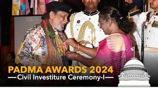 President Murmu presents Padma Awards Glimpses from Civil Investiture Ceremony - I April 22 2024