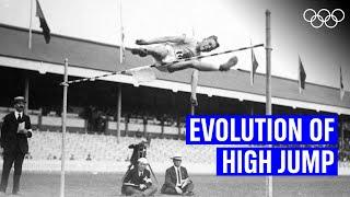 Mens High jump through the years