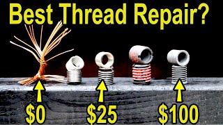 Best Damaged Thread Repair? Let’s Settle This Heli Coil TIME-SERT E-Z LOK JB Weld HHIP Loctite