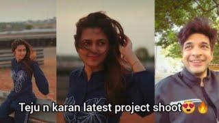 tejasswi prakash nd karan kundra upcoming promo shoot got viral l Tejran together in this project