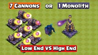 High End VS Low End Defenses  Clash of Clans