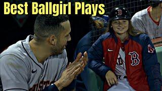 MLB \\ Ball Girls Best Plays