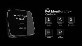 The All-New Waggle RV Pet Monitor Lite Plus - Upgraded Pet Temperature Monitoring Tech