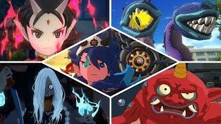 Yo-kai Watch 4 - All Bosses Main Story