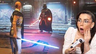 OMG Star Wars Jedi Survivor - Darth Vader Boss Fight SCENE REACTION 