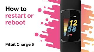How to Restart Fitbit Charge 5 Reboot  Soft Reset
