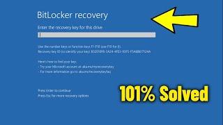 Find The BitLocker Recovery Key On Windows 11  10 - How To Fix bitLocker recovery Blue Screen 