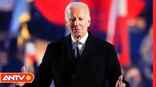 Tổng thống Mỹ Joe Biden khẳng định cam kết ủng hộ Ukraine  Thời sự quốc tế  ANTV