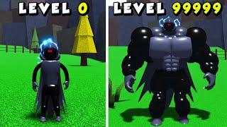 VIREI O EMPEROR BACON NO MEGA NOOB SIMULATOR *Muito Forte* Roblox