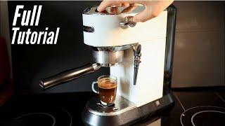 Live Video DeLonghi Dedica Full Tutorial