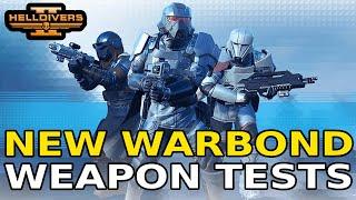 NEW WEAPONS STRESS TESTING IN HELLDIVERS 2