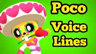 Brawl stars poco voice lines