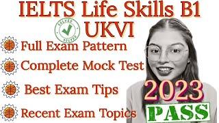 Full Test IELTS B1 Life Skills Speaking & Listening  Recent Exam Topics   2023  All Parts  Q &A