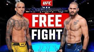 Charles Oliveira vs Christos Giagos  UFC FREE FIGHT  MMAPlus