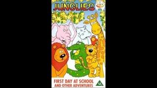 UK VHS Start & End The Junglies - First Day at School 2001 V2