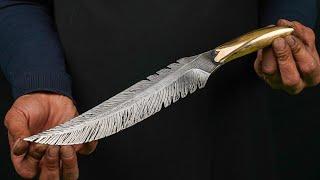 Compilation Of The Best Knives Created By A Blacksmith Sharpness And Brutality