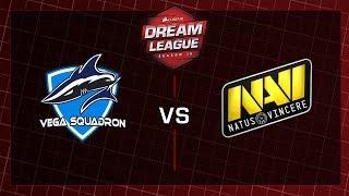Vega Squadron vs NaVi - Game 2 - CORSAIR DreamLeague - Season 10