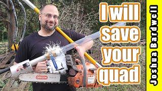 17 best ways how to get a quad out of a tree and 2 terrible ones