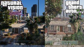 GTA 5 - NaturalVision Evolved vs. WORST GRAPHICS FPSGRAPHICS COMPARISON