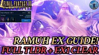 { FF7 Ever Crisis } RAMUH EX GUIDE ALL Mechanics Explained EX12 + Team Builds & EX1 Clear