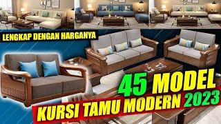 45 Model Kursi Kayu Minimalis Modern dan Harganya Terbaru 2023-Sofa Minimalis Kayu Jati