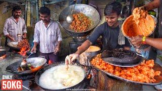 Bangalore Highest Selling Cauliflower Manchurian  50Kg Everyday  Street Food India