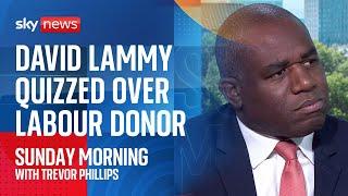 Lammy defends Starmer over clothing donations The PM is seeking to comply with the rules