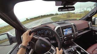2018 Ford F-150 4x4 Supercrew 5.0L V8 10-Speed Auto - POV Driving Impressions Binaural Audio