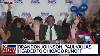 Chicago mayor election Lightfoot out Johnson and Vallas advance to runoff  LiveNOW from FOX