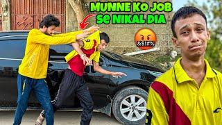 MUNNE KO JOB SE NIKAL DIA  PRANK MISHKAT KHAN  VLOG