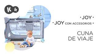 Cuna de viaje JOY Kinderkraft CON ACCESORIOS