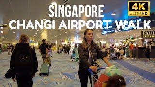 SINGAPORE Changi Airport Terminal 1  Aiport Vlog Walk