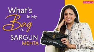 Whats in My Bag with Sargun Mehta  Fashion  Lifestyle  Sargun Mehta  Pinkvilla