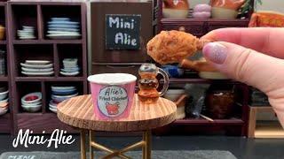 Alies Fried Chicken Miniature KFC  Mini Cooking Show  迷你廚房  ミニクッキング