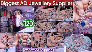 Latest Premium Quality Bridal AD Jewellery Collection 2024  Biggest AD Jewellery Supplier in Delhi