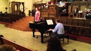 Heather Olt sings Someday at Hollywood United Methodist Church