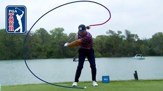 Sergio Garcia’s unique swing  Tracers and analysis