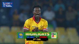 2nd T20I  Sri Lanka vs Zimbabwe  Highlights  16th January 2024